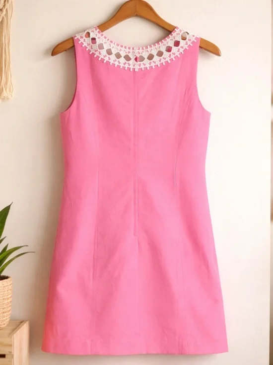 Lilly Pulitzer Mila Shift Confetti Pink size 16 nwt $228 - Picture 6 of 9